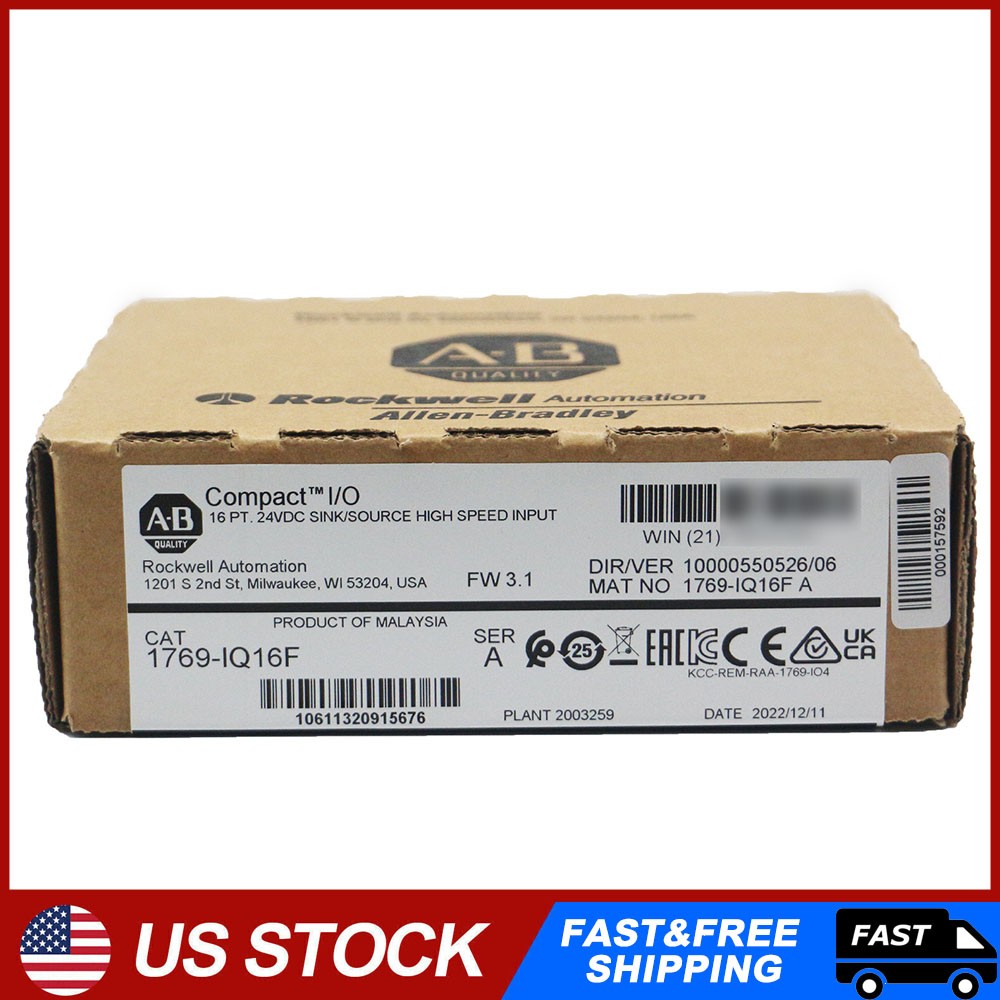 AB 1PC New Factory Sealed 1769-IQ16F SER A FREE SHIP