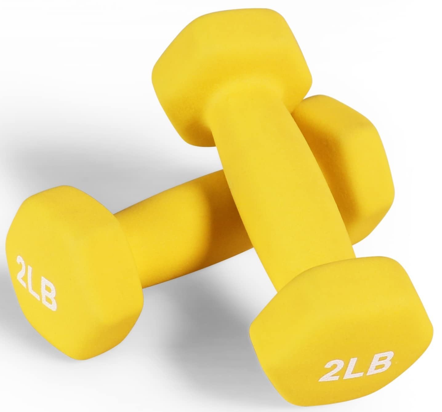 Fitvids Neoprene Dumbbell Hand Weights, Anti-Slip, Anti-roll, Hex Shape...