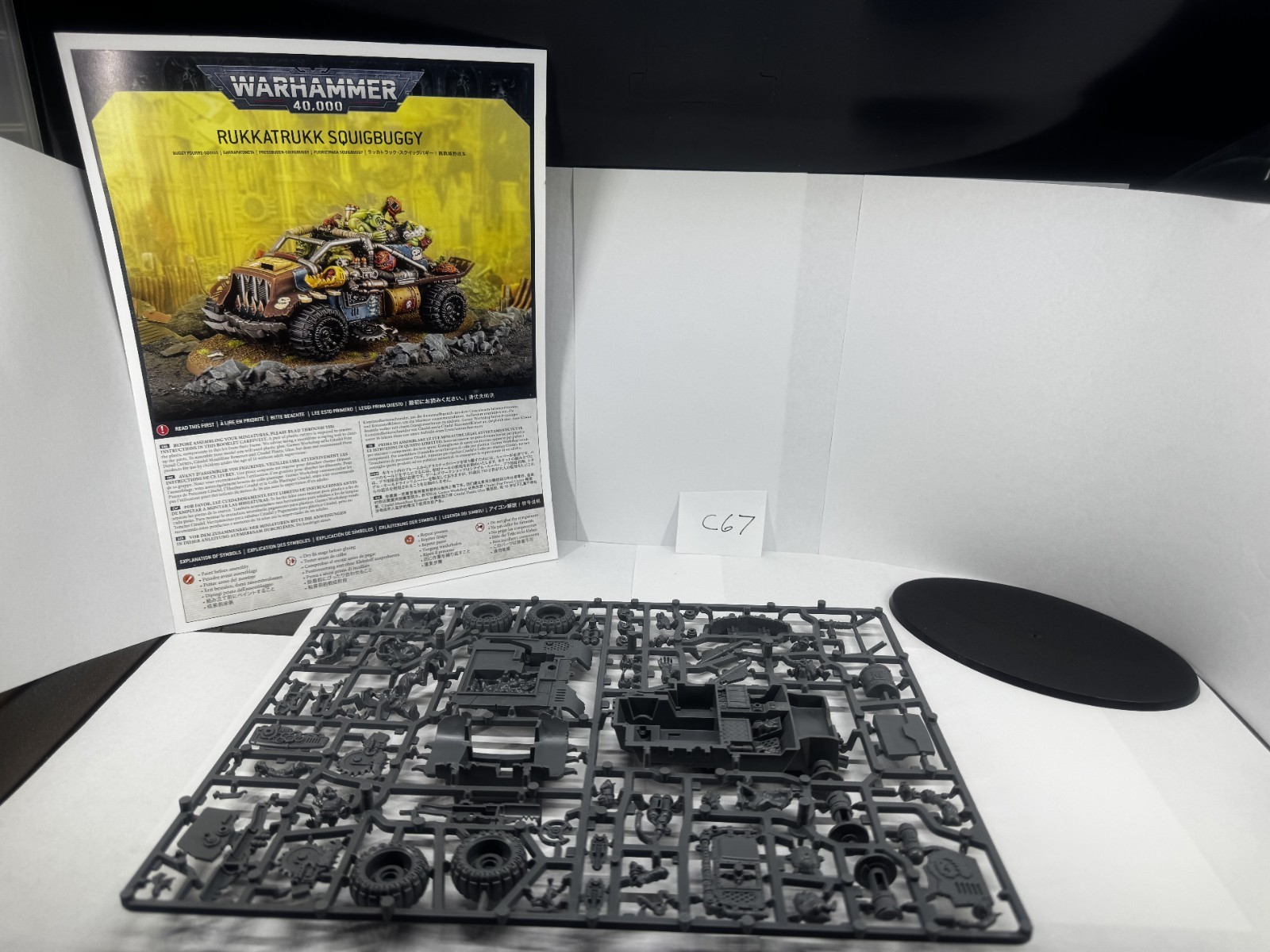 Games Workshop Warhammer 40k Orks Rukkatrukk Squigbuggy C67