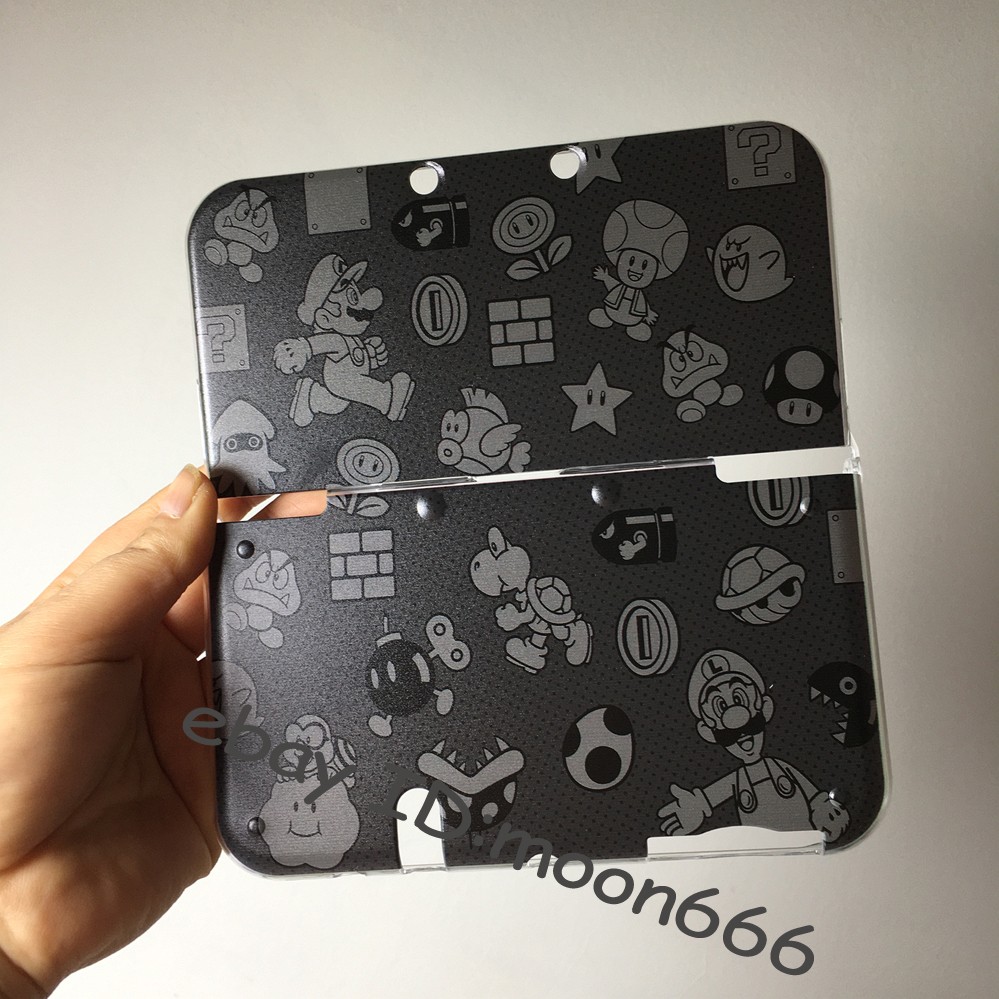 Nintendo New 3DS XL/LL Console Custom Super Mario Retro Pattern Protective Case