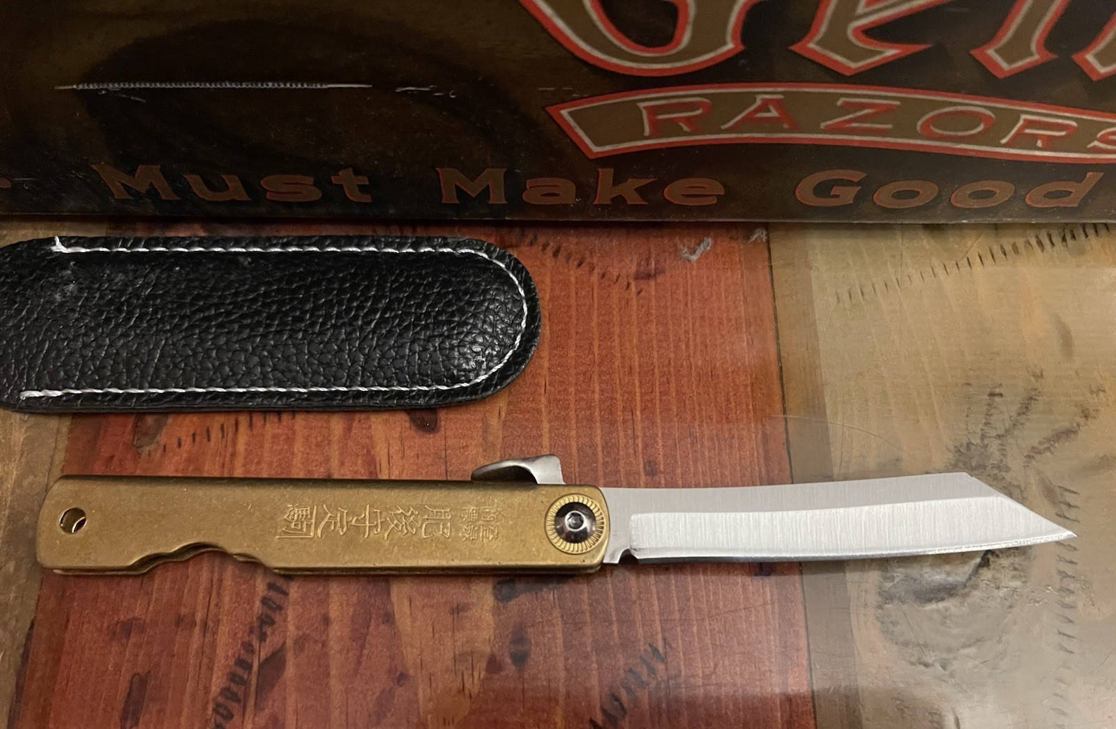 HIGONOKAMI Blade Folding Japanese Knife