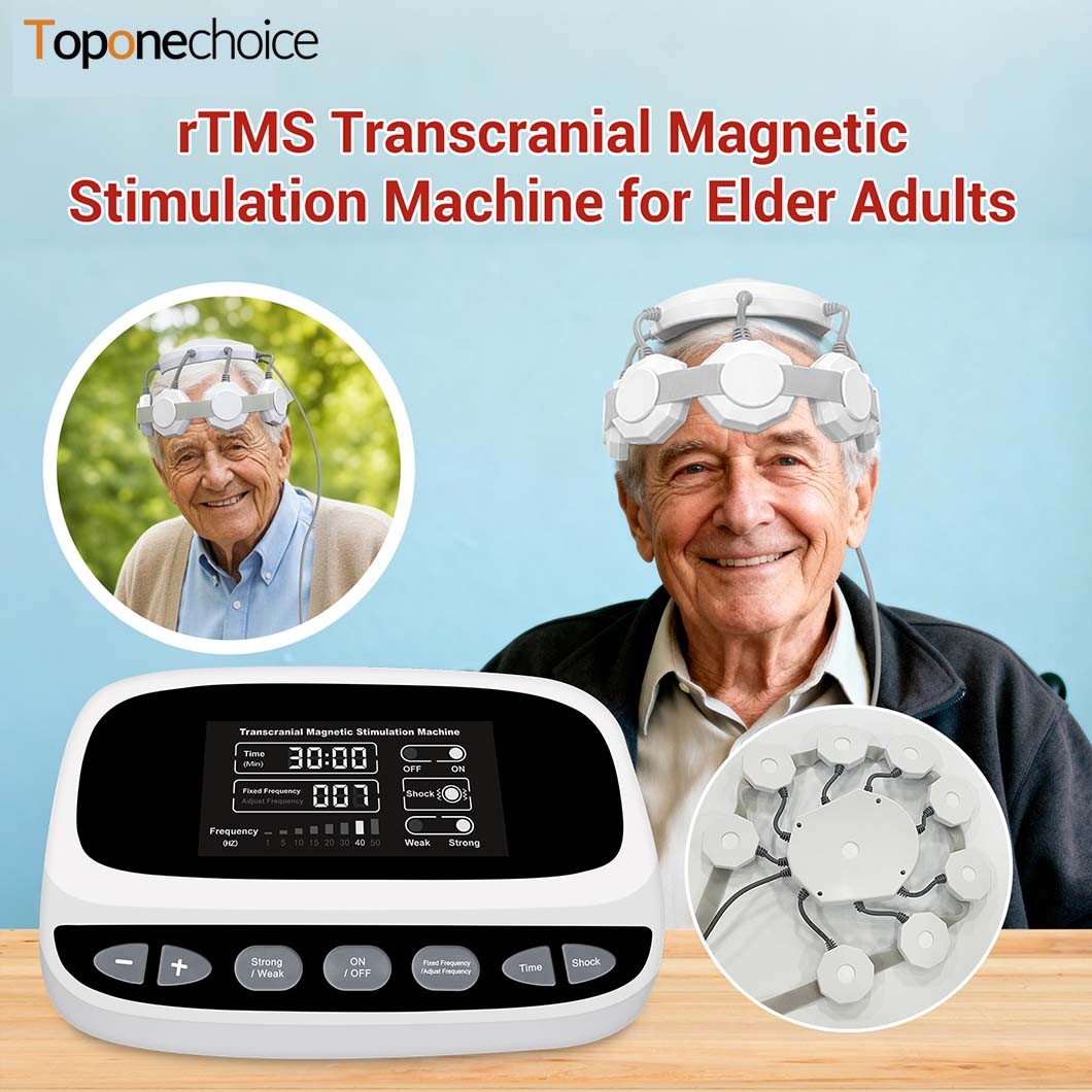 TMS Stimulator 8 Frequencies 1-50Hz for Stroke Recovery Non-Invasive at Home Use