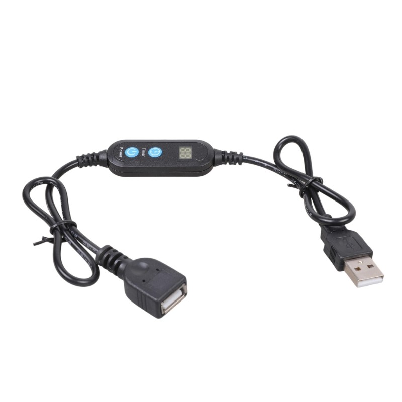 12H Digital Timer USB Extension Cord With Energy Saving Power Management