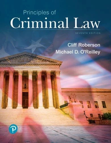 Principles of Criminal Law, Paperback by Roberson, Cliff; O'reilley9780135186282