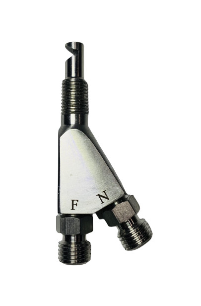 1 Nitrous Oxide Wet Nozzles Direct port 1/16" NPT Stainless Steel 90 degree NEW