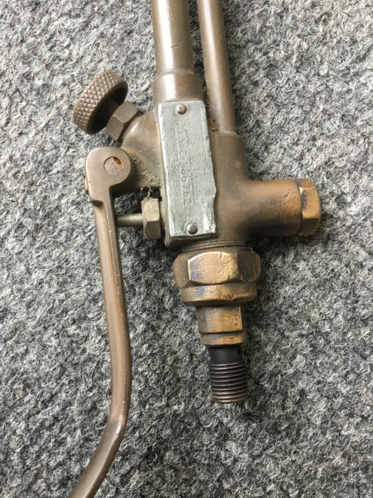Vintage Smith's #C-186762 Cutting Torch 202 Tip Smith's Brazing Welding Handle
