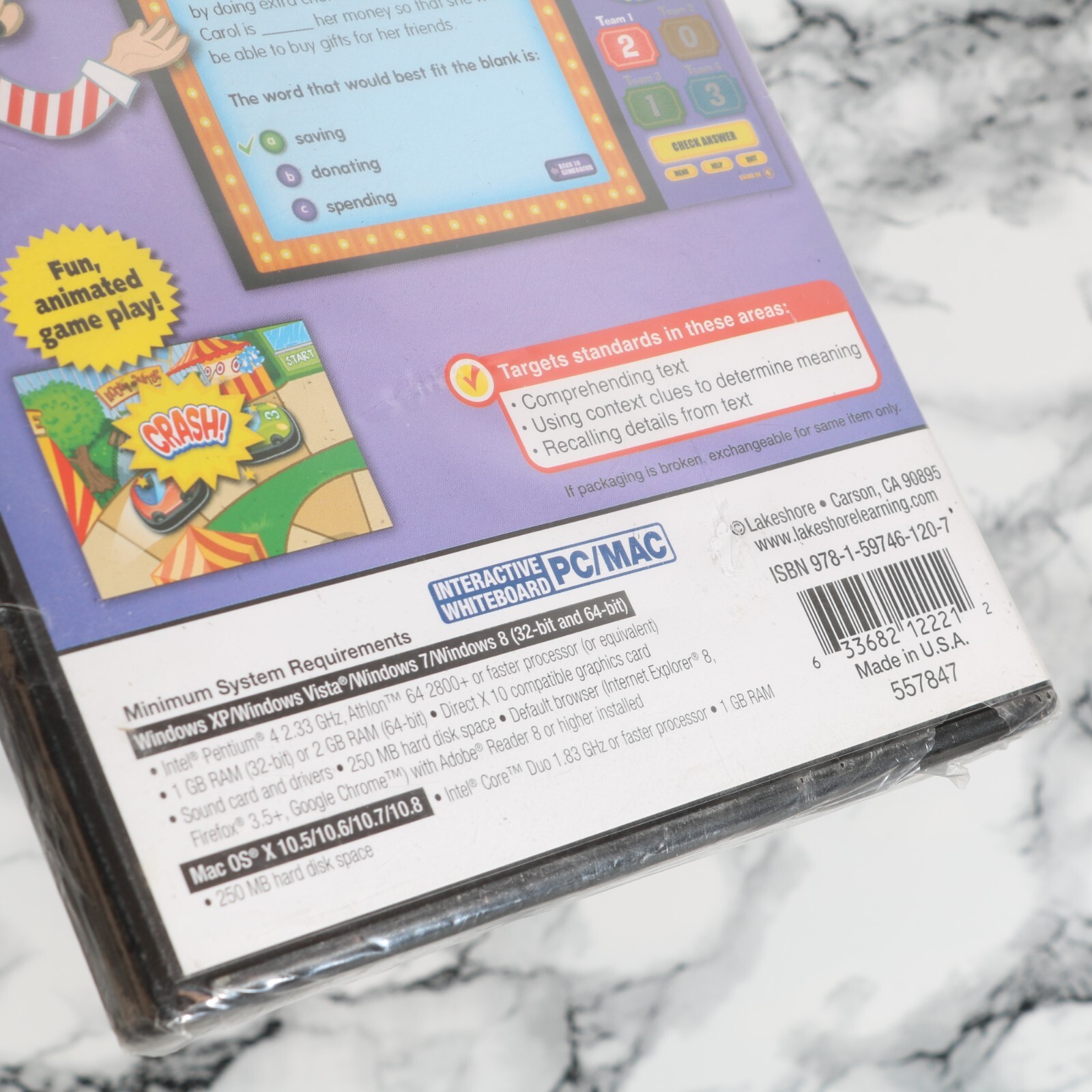 NEW - Kooky Carnival - A Context Clues Game (PC / Mac CD-ROM) -- (Please Read)