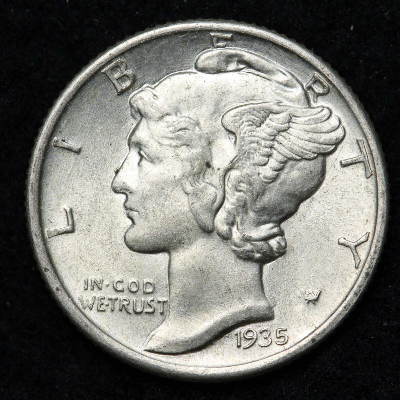 1935 Mercury Silver Dime CHOICE BU *UNCIRCULATED* MS E168 ZYL