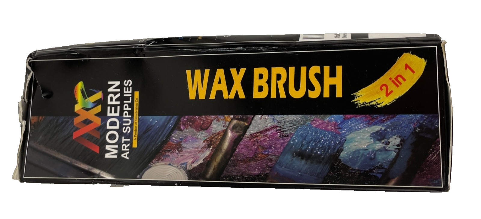 2 Chalk & Wax Paint Brushes for Furniture by Modern Art Supplies Unopened Box
