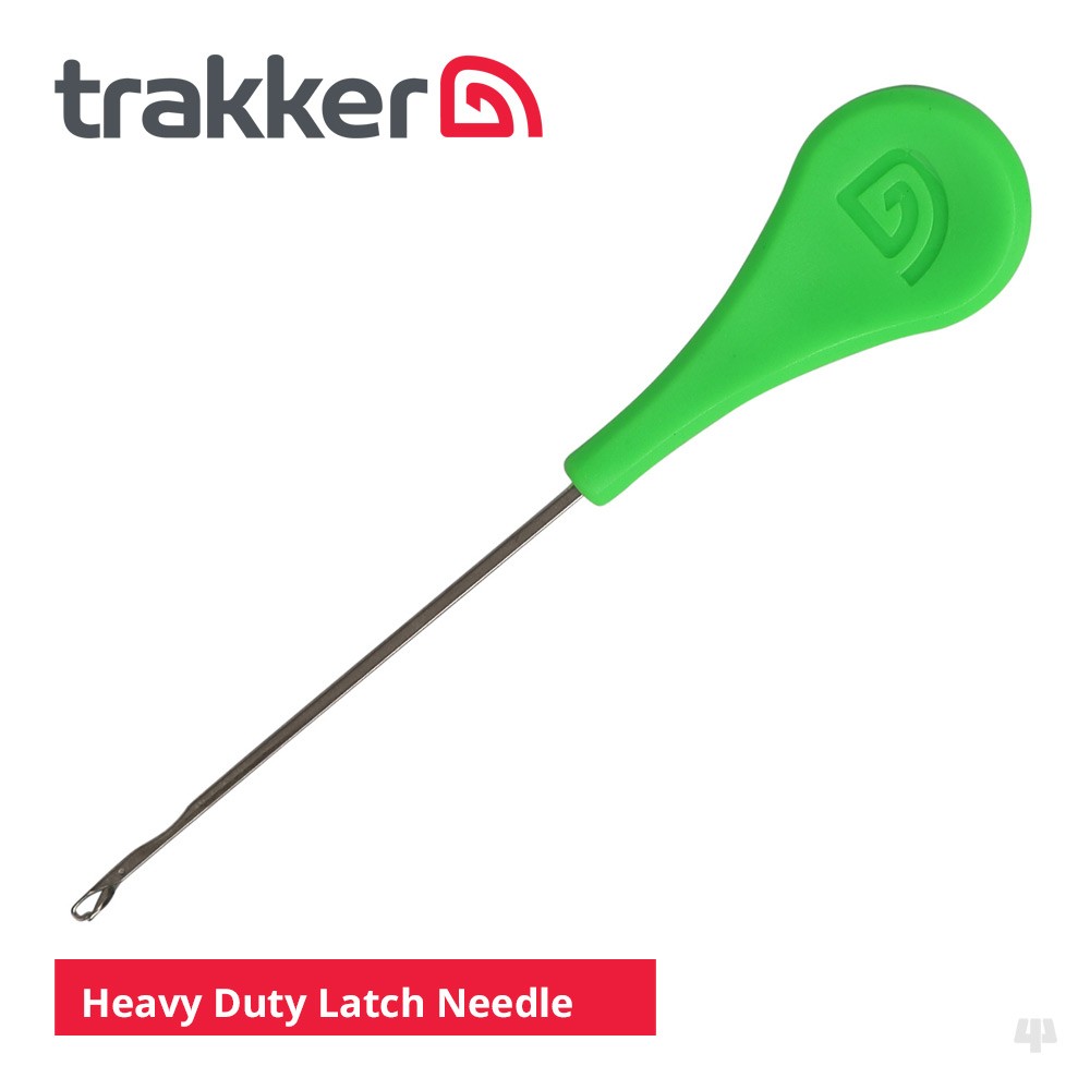 Trakker Heavy Duty Latch Needle - Carp Barbel Chub Pike Fishing Terminal Tackle