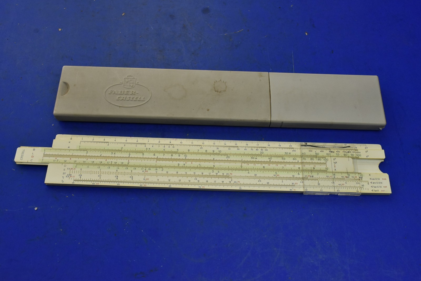 Faber-Castell 57-89 Slide Rule in Slip Case