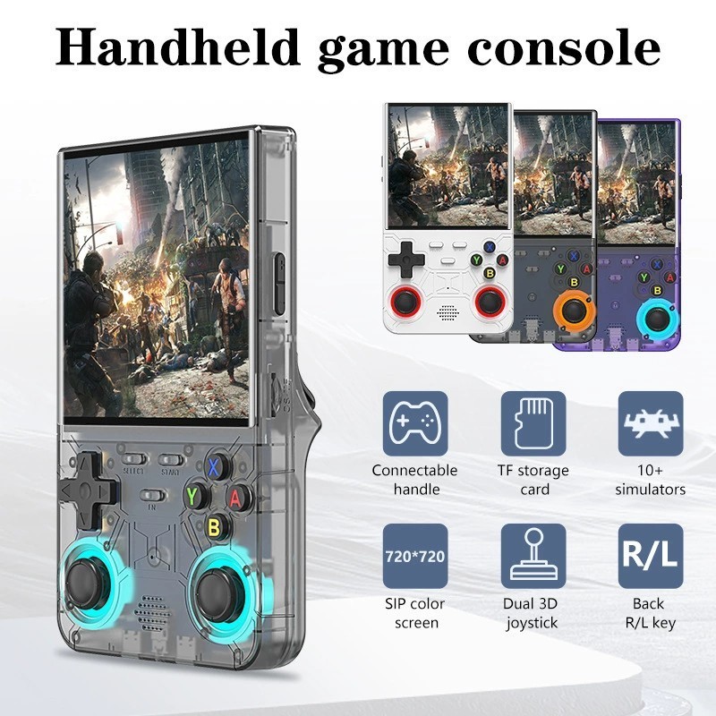 2026 New Upgraded R36 Ultra Retro Handheld Game Console, 128GB Mini Video Game