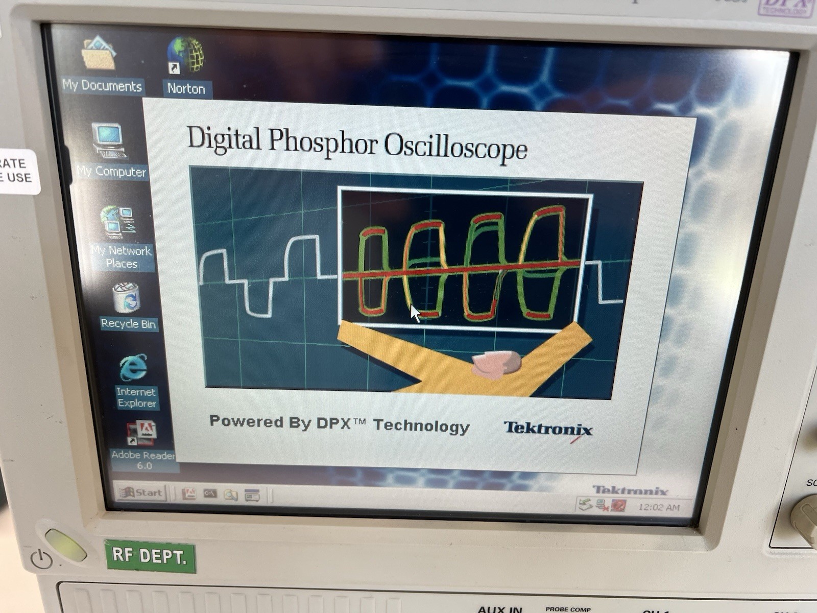 tektronix TDS5034B Digital phosphor Oscilloscope 350MHZ