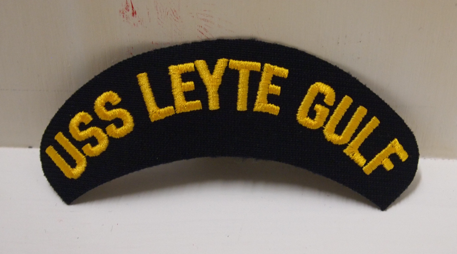USS LEYTE GULF PATCHES PATCH CG-65 CG65 TICONDEROGA CARRIER STRIKE GROUP TWO NEW