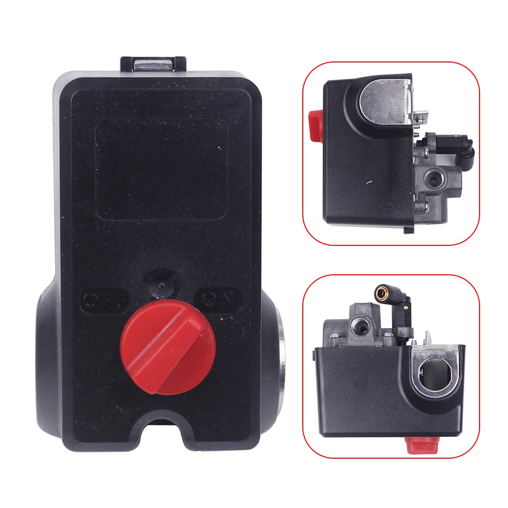 125 -155Psi Pressure Switch Air Compressor Regulator Replacement 4 Port Bleeder