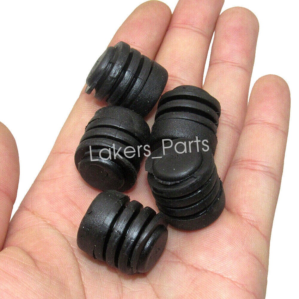 5x Black Car Bonnet Rubber Bumper Buffer Hood Washer Car Accessories For Nissan