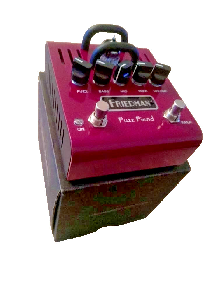 Friedman Fuzz Fiend Tube Guitar pedal (Excellent w/box, 12v adaptor)