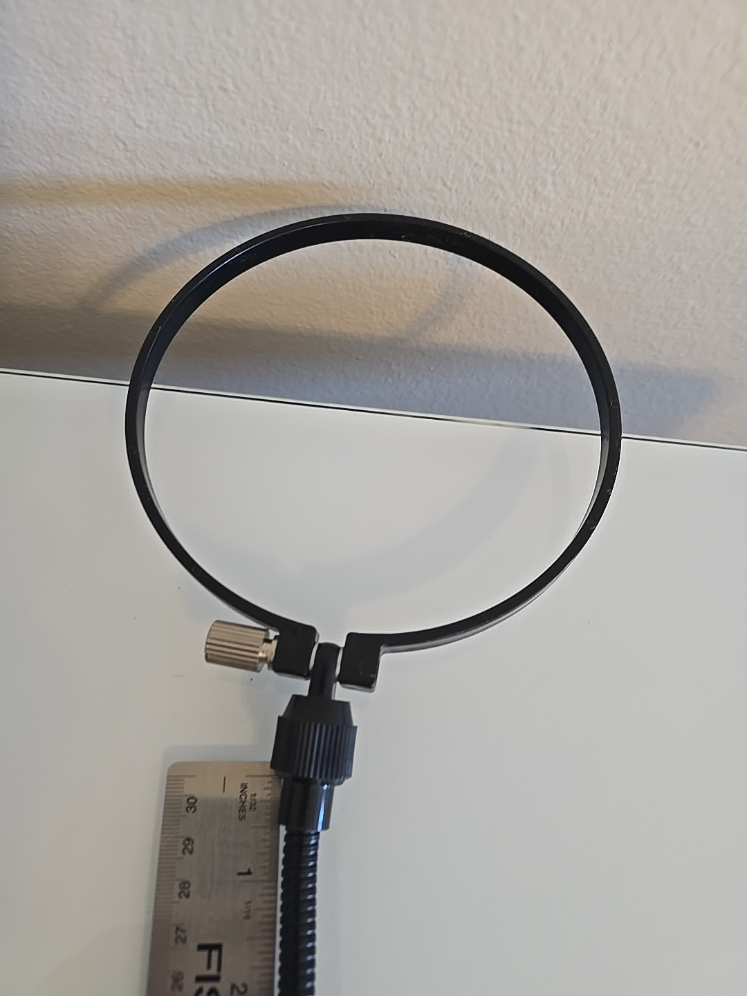 Mic/Vocal Pop Stopper DIY Heavy-Duty Black Recording Studio Microphone Stand