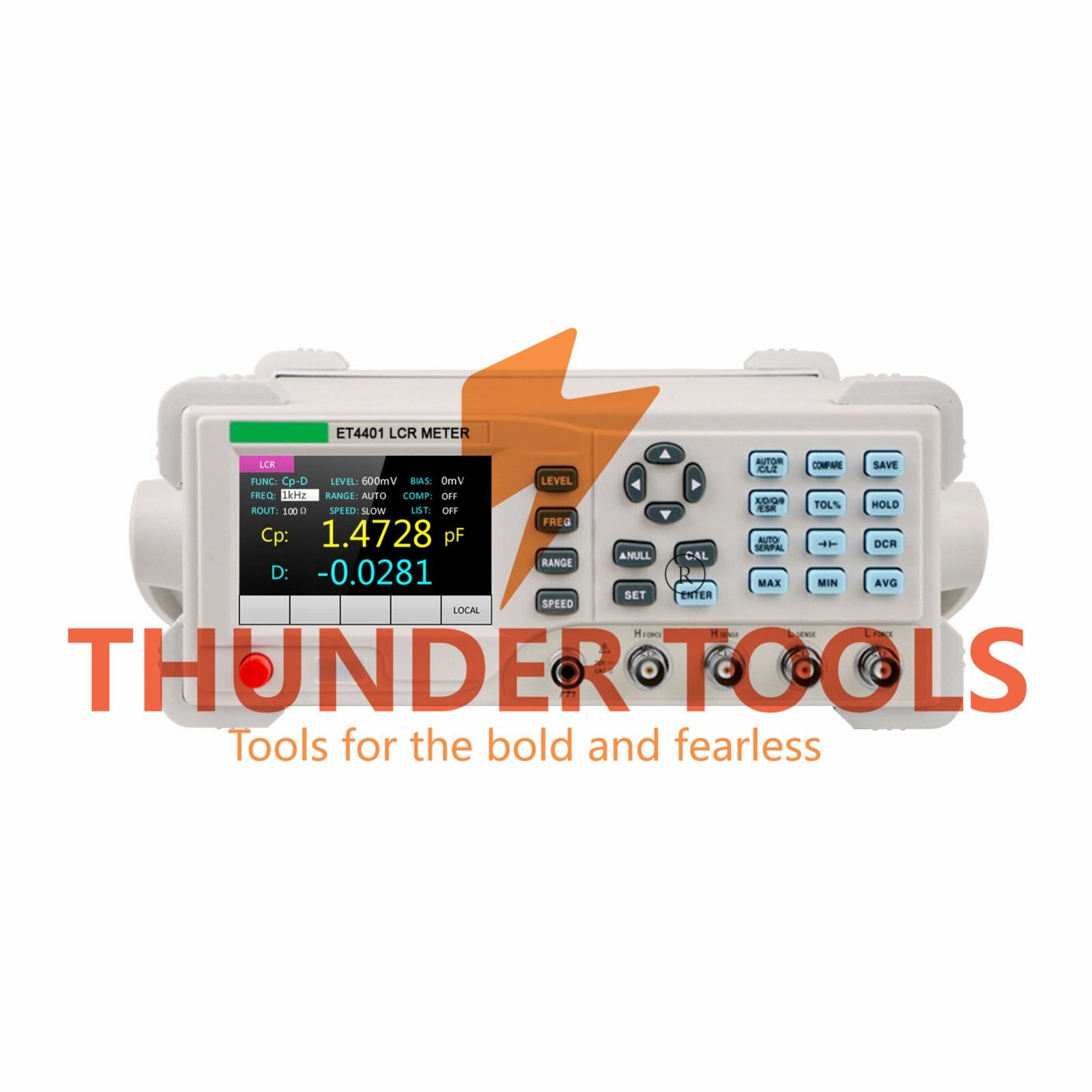Thunder Tools Benchtop Digital LCR Meter 100Hz-10KHz High Precision