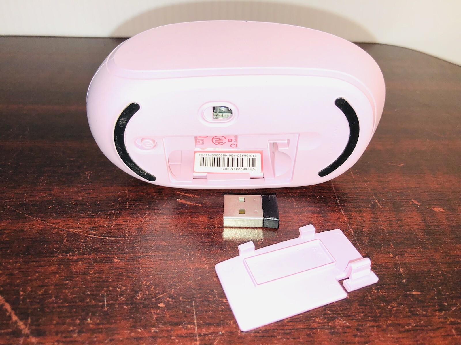 Light Pink Mouse Computer Laptop Tablet Microsoft Wireless 3 Button Mobile