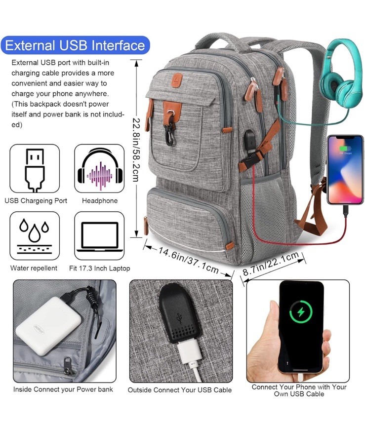 Split 17.3 Laptop Backpack