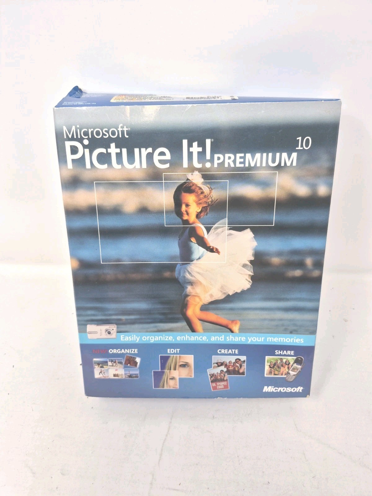 Microsoft Picture It! Premium 10 For Windows - Big Box - Very Good