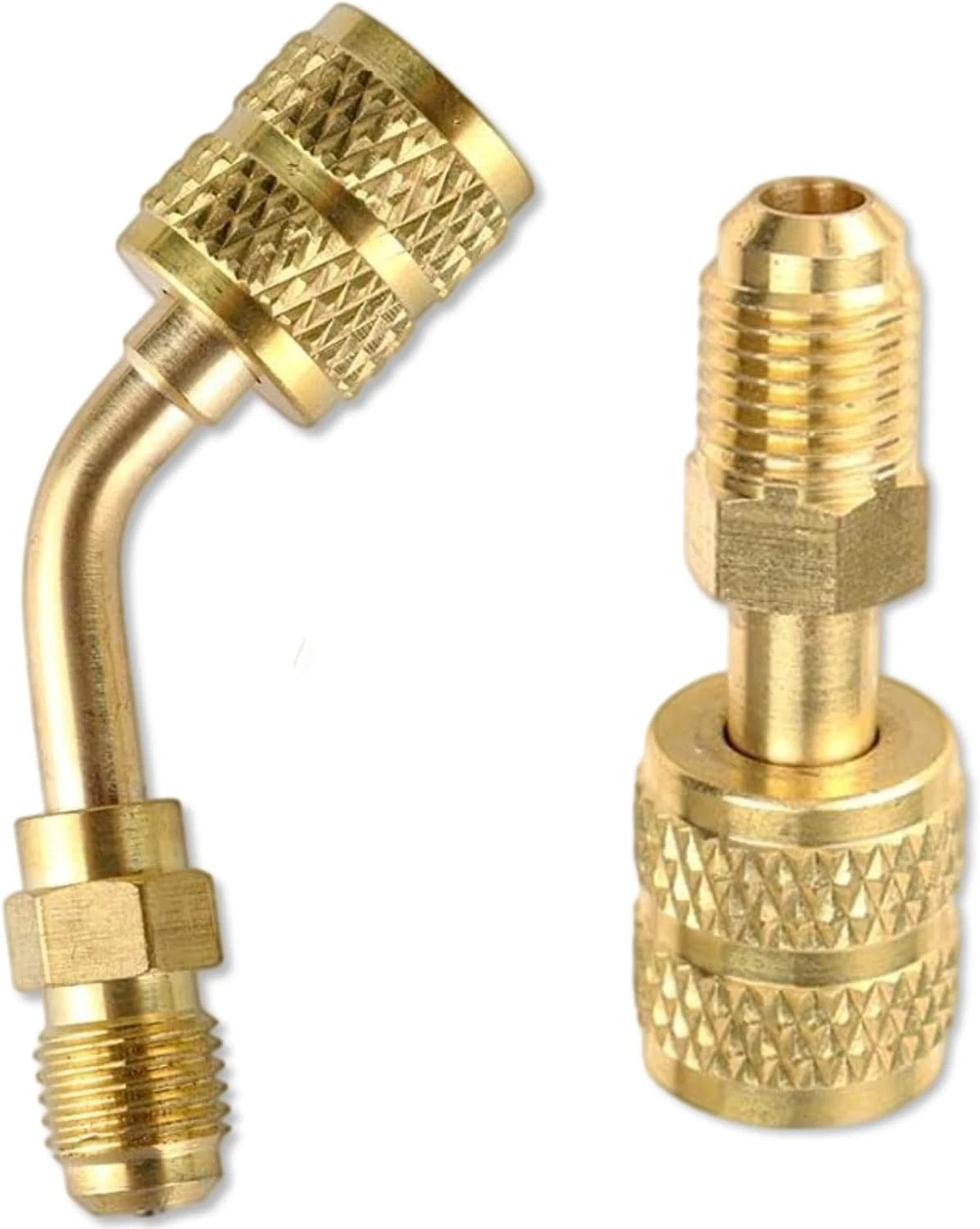 R410A Adapter Mini Split Adapter 5/16 to 1/4 HVAC for Air Conditioner & Hose Co