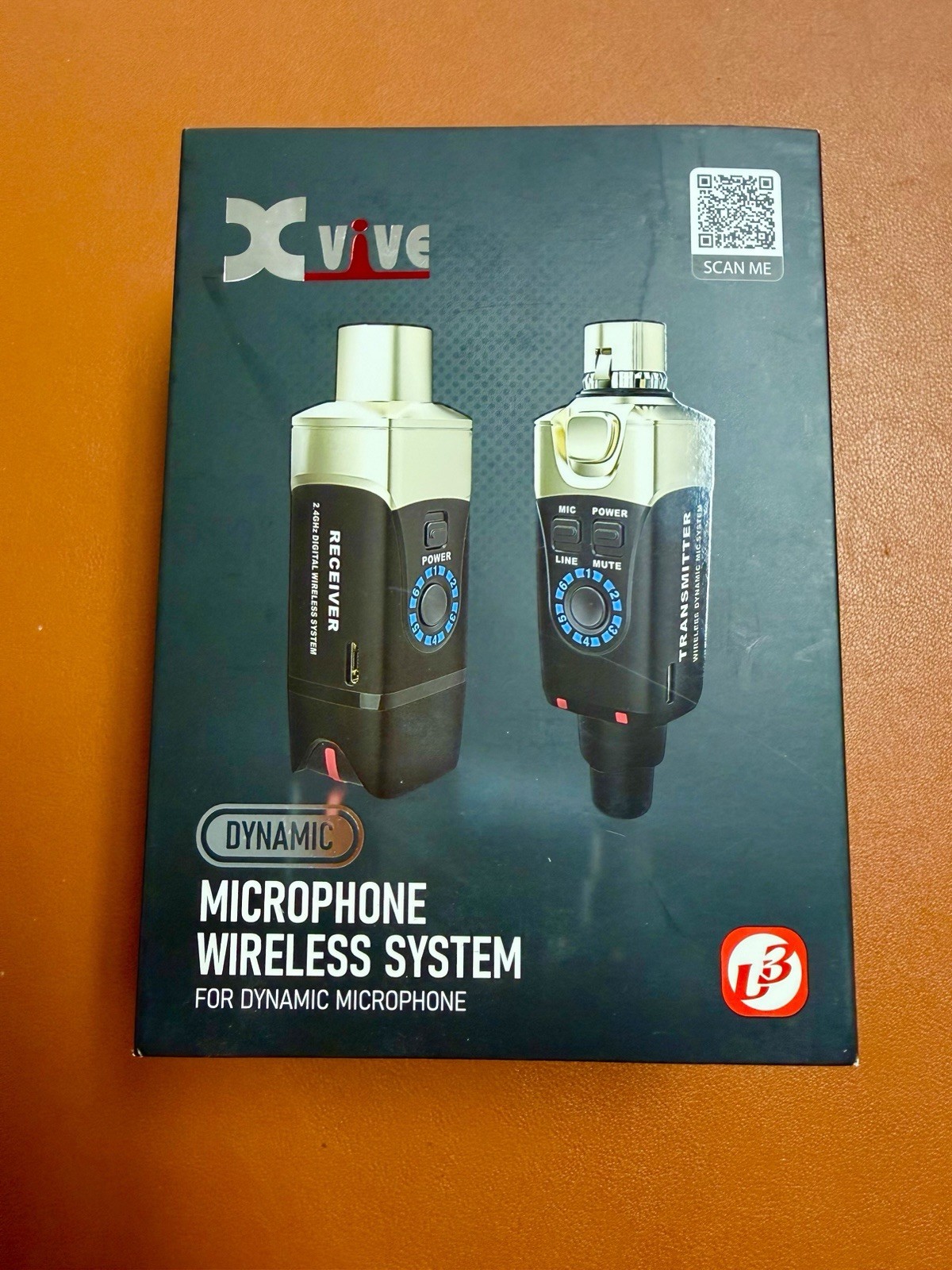 Xvive U3 Dynamic Microphone Wireless System - Brand New Sealed In Box