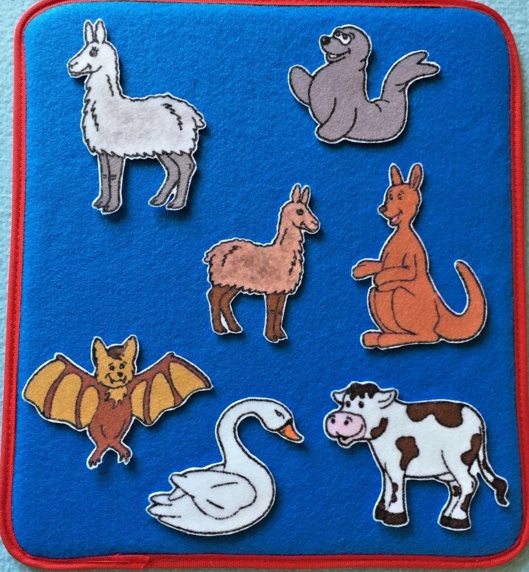 Is Your Mama a Llama Felt / Flannel Board Set