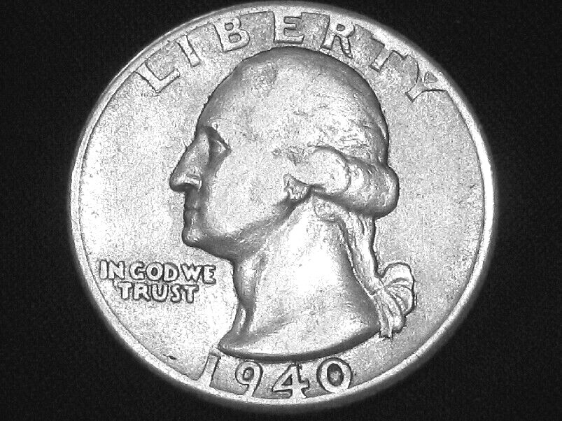 1940 Washington Quarter --- Very Fine +++