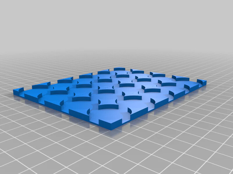 25mm Round To 25mm Square Base Conversion Movement Trays - old world compatible