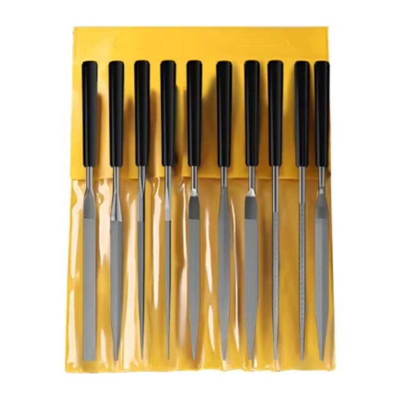 Precise Steel Needle Files for Smooth Finishing in Metal and Stone Projects