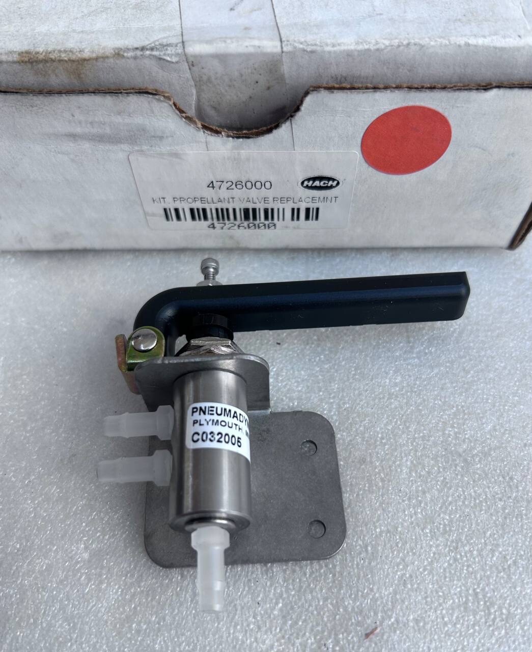 HACH 4726000 Propellant Valve Replacement Kit