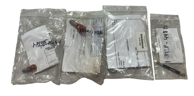 4 Piece No Go Plug Gage Assortment with Certificates