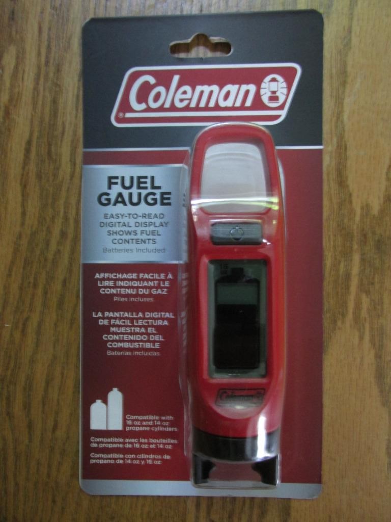 Coleman Fuel Gauge - For 14oz & 16oz Propane Cylinders - NEW In Pkg - Batt's Inc