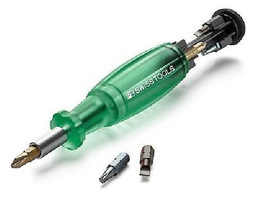 PB SWISS TOOLS 6464GREEN Insider bit storage driver Green