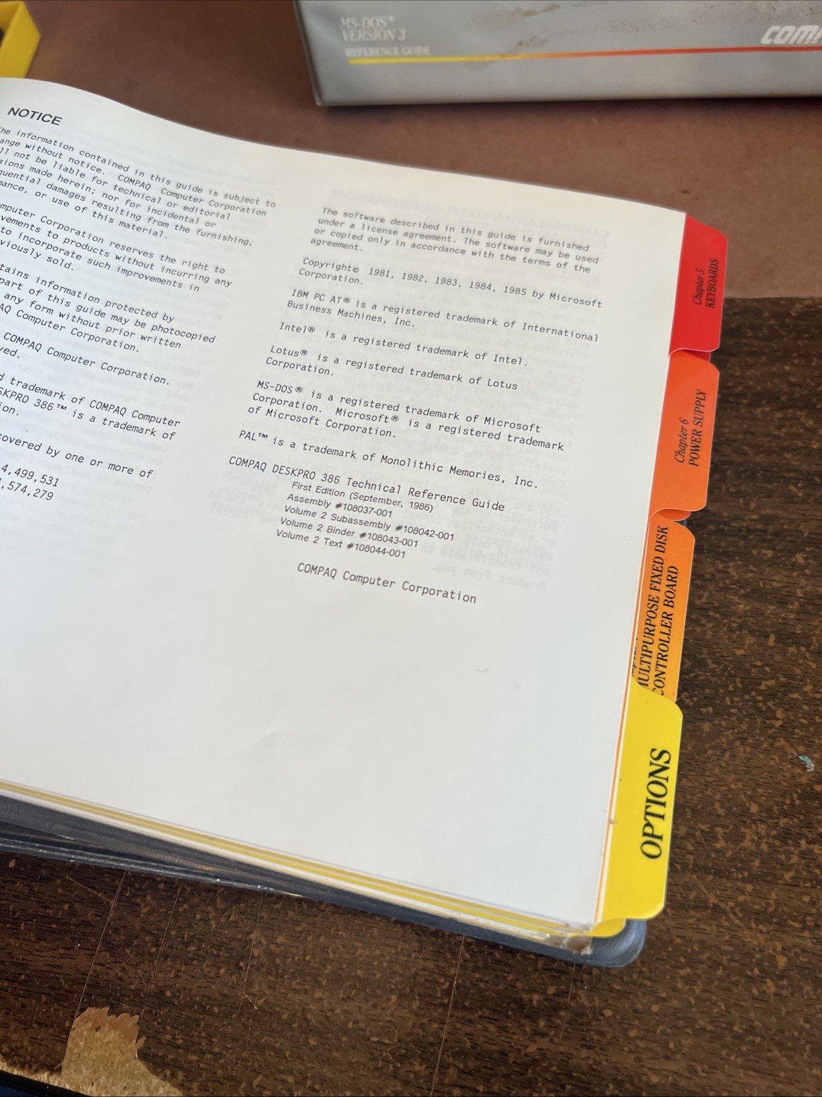Compare Deskpro 386 Guide Vintage 1986 Ms-dos Basic Binder Reference Technical