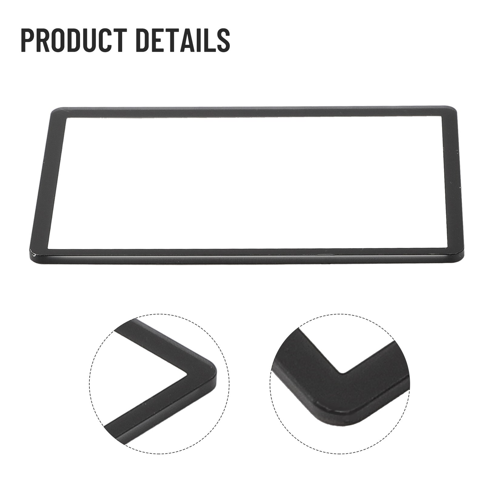 For Canon 6D Camera Screen TFT Display LCD Glass Transparent Frame Replacement