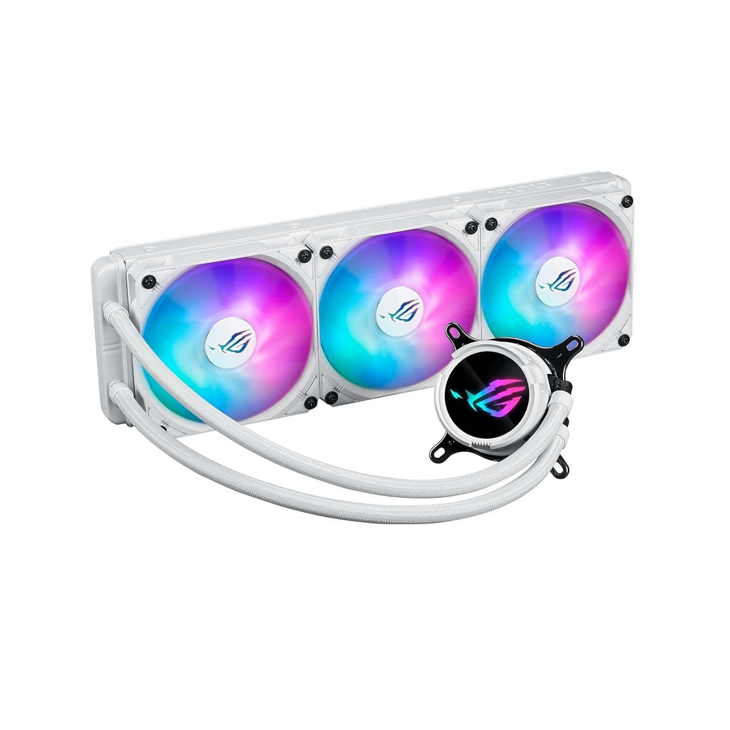 Asus Kit Watercooling ROG STRIX LC III 360 ARGB LCD - WHITE