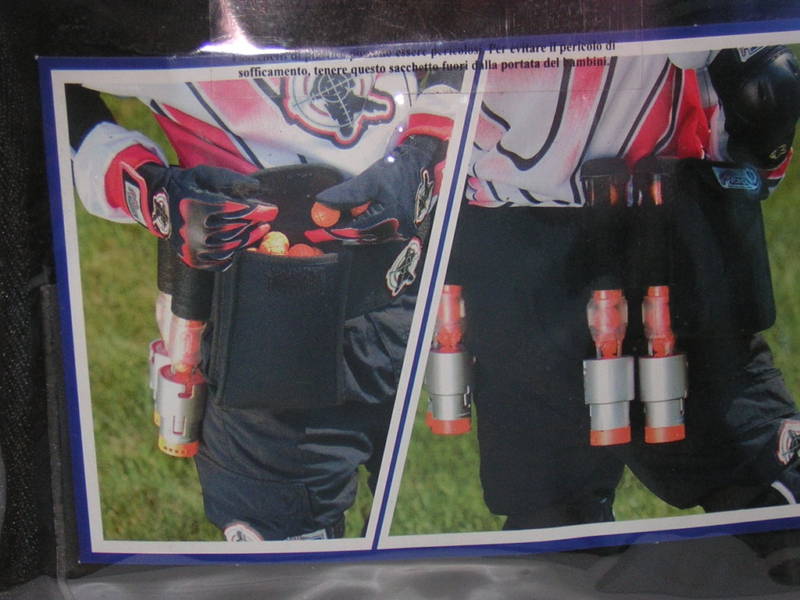 Battle MAX Markerball Belt Magazine Harness Jr. Large