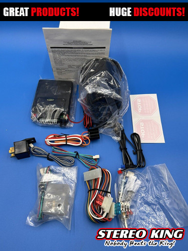 New CRIME STOPPER 6582 Remote Start Add On For OEM REMOTE DOOR LOCKS