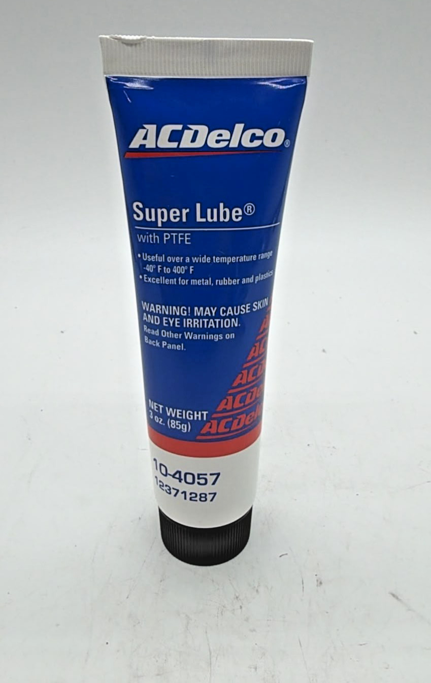 GM Genuine Parts 10-4057 Synthetic Super Lube Grease PTFE 3 oz Tube 12371287