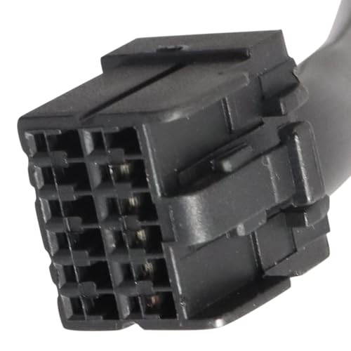 Driver Side Power Heated Mirror Textured Black Compatible with 2009-2015