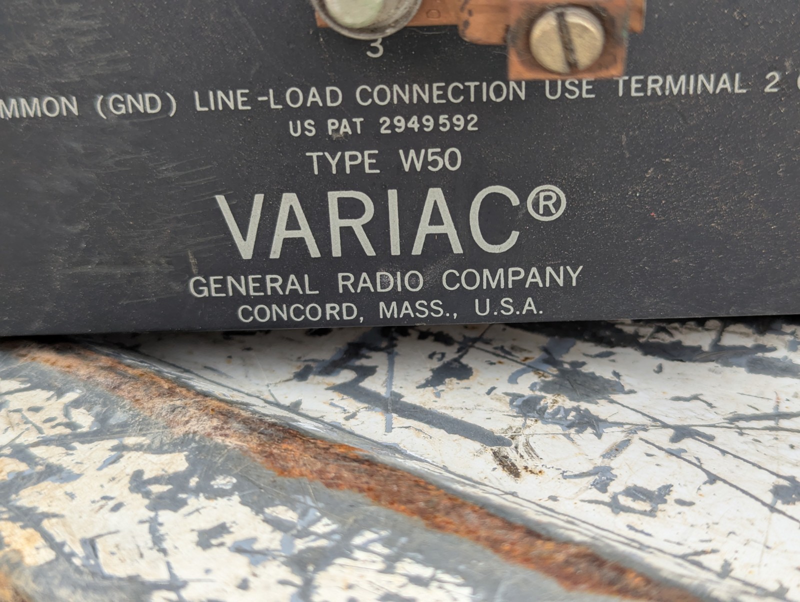 Vintage VAIRAC W50 Radio Transformer Untested