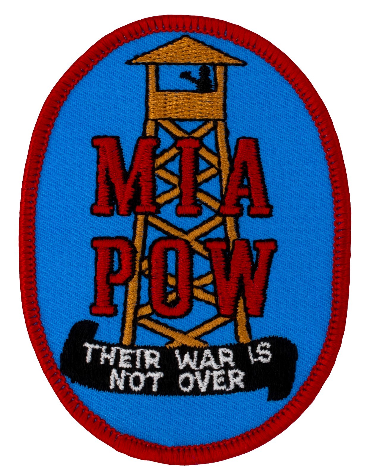 POW - MIA Tower Patch (305) 2 1/2" x 3 1/2" Embroidered Patch 10740