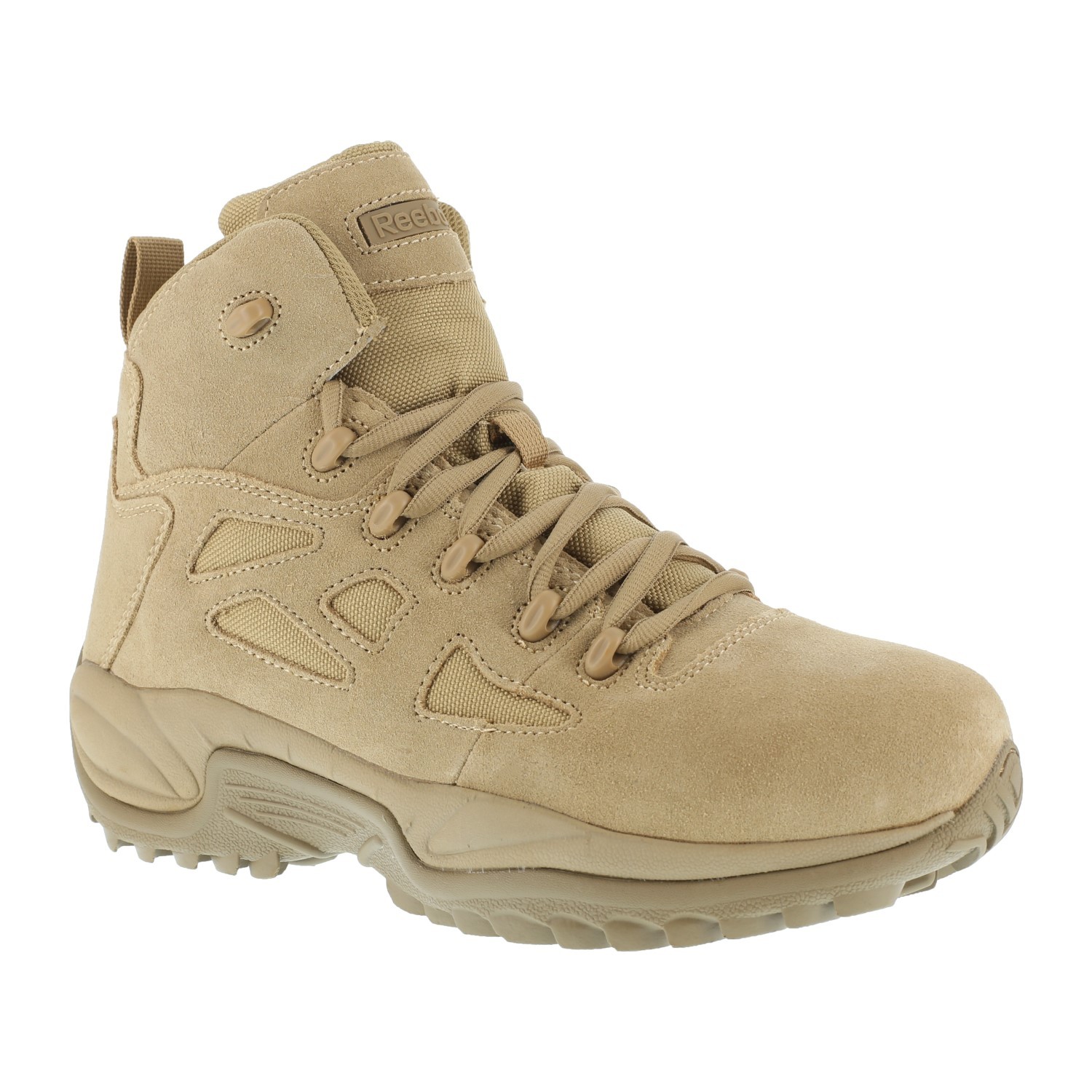Reebok Duty Men's Rapid Response Tactical Soft Toe Boot Desert Tan - 14 Wide