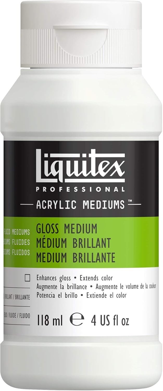 Liquitex Professional Fluid Medium, 118ml 4 Fl Oz (Pack of 1), Gloss Medium