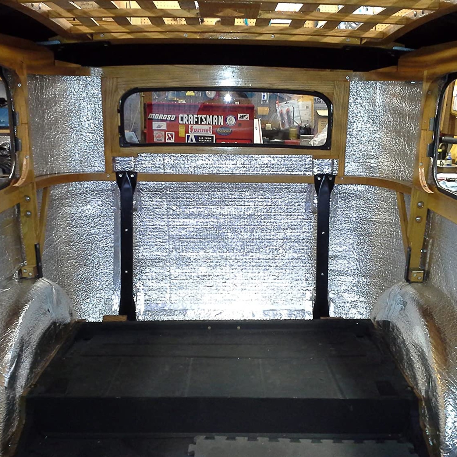 5mm Reflective Insulation Foam Window Insulation for Summer Heat 2*80"×40" 1Side