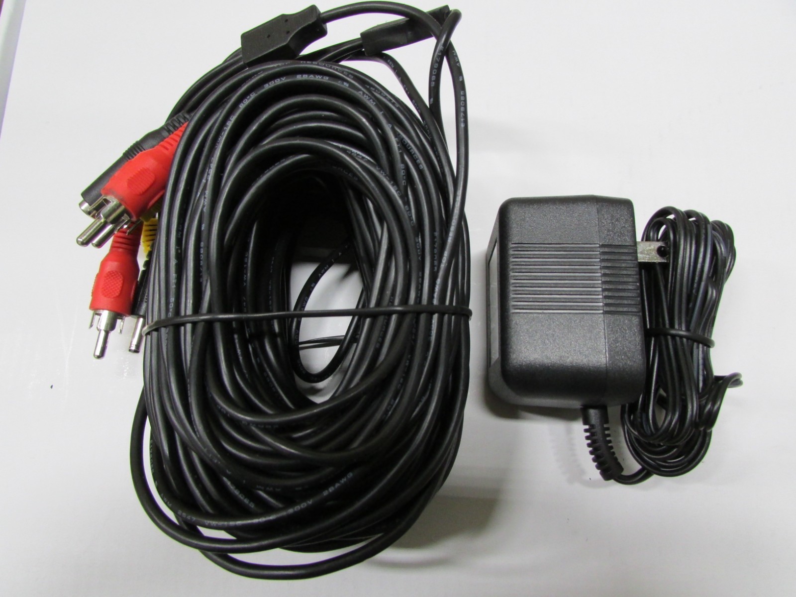 Wired Surveillance infrared Camera with Cable and Power Supply
