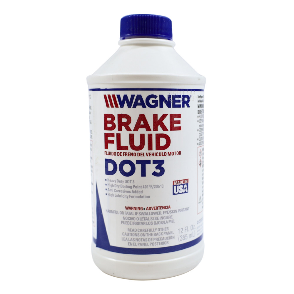WAGNER FC134280 BRAKE FLUID 355ML HEAVY DUTY DOT 3 SAE J1703 FMVSS 571.116